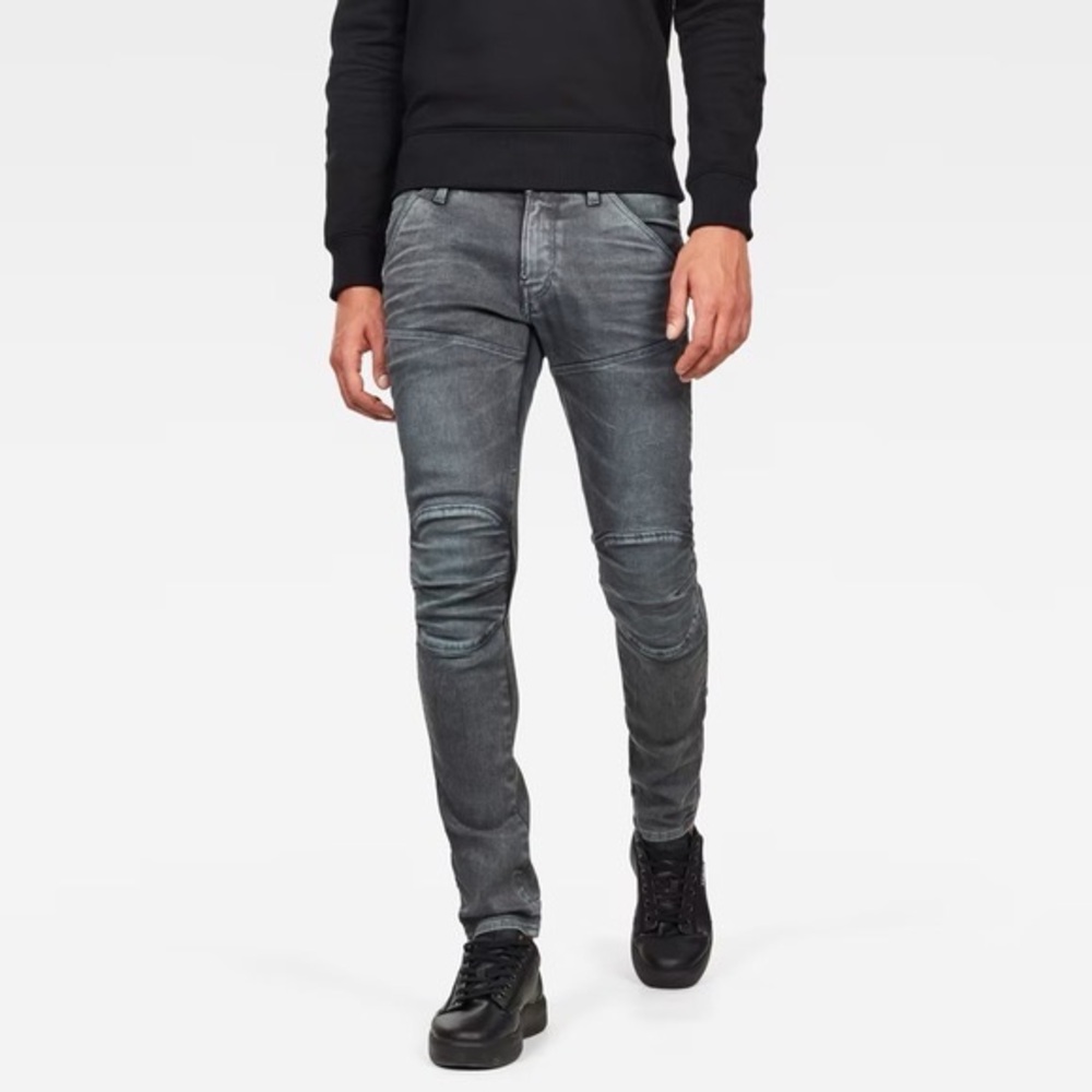 G-Star Raw 5620 3D Skinny Jeans Dark Aged Cobler 32x30 NWT IN PACKAGE